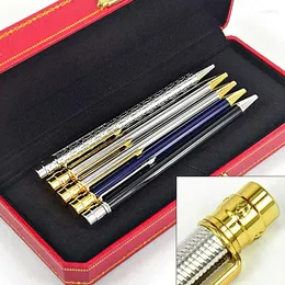 Luxus CT Santos Classic All Metalballpoint Stift Lack Golden Trim Thin Style Spezialmuster Schreiben glatt