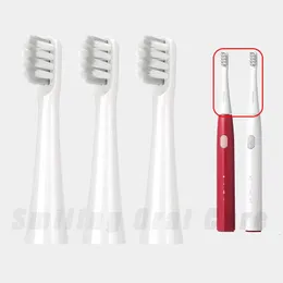 Lämplig för DRBEI Y1GY1C3 Electric Tooth Brush Head Ersättning Universal Vuxen Soft Ersätt DuPont Munstycke 231222
