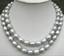 36 -дюймовый AAA 111M Natural Tahitian Silver Grey Geam