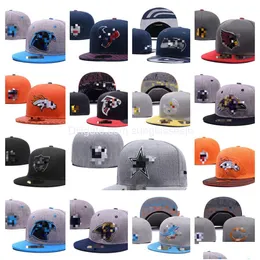 Ball Caps Designer Hats Fitted Hat Snapbacks All Team Logo Basketball Adjustable Letter Sports Outdoor Embroidery Fl Closed Beanies Dhrby