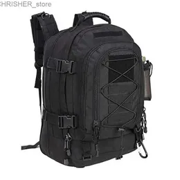 Torby na zewnątrz 60L 25L taktyczny plecak dla mężczyzn Podróż piesze kemping trekking torba zewnętrzna męska notebook wodoodporny czarny plecak wojskowy 231222