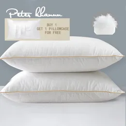 Питер Ханун 100% Гус -подушки для подушки для сна для спального хлопкового раковины с 48x74 см 1 шт 231221