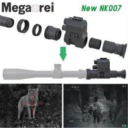 Megarei Hunting Nict Vision Zakres monokularny wideo Kamera IR w podczerwieni dla Riflescope Optical Sight 231222