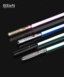 LED Swordsguns lightsaber laser rgb metal light saber sword toys espada k lightstick brinquedos de luz juguetes zabawki oyuncak 2209056918905