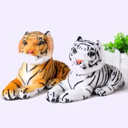 25cm Real Life Tiger Ornament Plush Toy Soft Prested Animals Baby Kids Toys Model Gifts Toys Toys Toy