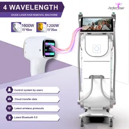2024 lastest diode laser permanent hair removal machine painless with 4 wavelength