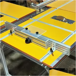 Set di strumenti per manici professionali da 820 mm tavolo da tavolo in alluminio con portata di polvere TRACK TRACCHE TRACCHE SCHEDE CONNETTORE MITER DEL MITER DHEL5