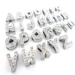 CARATO 260PCS LOTE DIY SLIDE LETRAS COM CANTHOS DE RETRO PARA 10MM DO COLO DE PET DO PET 286F