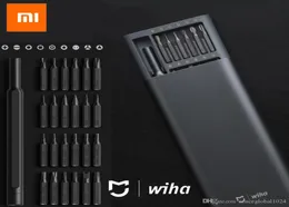 100xiaomi mijia wiha use diariamente kit de parafuso 24 bits magnéticos de precisão Alluminium box parafunda xiaomi smart home kit8793586