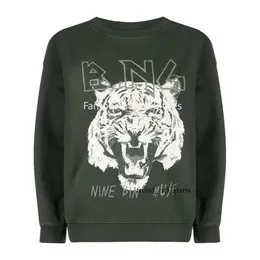 Anines Bing Hoody Polar Sweatshirt Niş Klasik Kartal Hem Yıpranmış Tasarımcı Sweater Hoodie Teps Hoodies kalitesi 19 7vjo 280 420