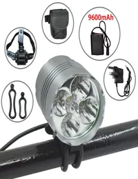 5 x T6 5T6 6000 Lumen 2 in 1 LED 3 Modi Bike Light Bicycle Frontlampe Scheinwerfer + 8,4 V Akku + Ladegerät9977892