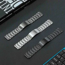 Watch Bands 22mm Titanium cinghia per Huawei 4 Pro Luxury Bracciale per Huawei GT3 46mm Ultimate per Samsung Gear S3 45mm Metal Band Q231223