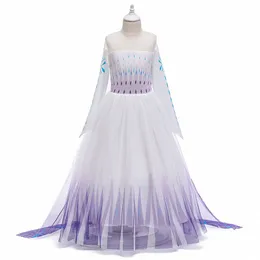 キッズデザイナーガールズドレスドレスコスプレ夏の服幼児服ベビーチルドレンガールズブルーサマードレスX1LB＃