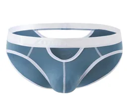 Underpants Men Briefs Panties Male Underwear Bamboo 3Color Comfortable Jockstrap Mens With Bulge Pouch Lingerie3778532