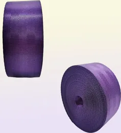 Auto Purple 191 Meters Strengthen Seat Belt Webbing Fabric Racing Car Modified Safety Belts Harness Straps Standard Certified web9436291