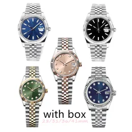 Zegarek zegarek projektantów Męski zegarek 36 mm41 Mechaniczny zegarek luksusowy wysokiej jakości zielone różowe złoto 28 mm31 mm kwarcowe zegarki luksusowe zegarek ze stali nierdzewnej