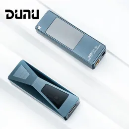 Förstärkare Dunu DTC 500 DTC500 Portabla hörlurarförstärkare USB DAC AMP ES9038Q2M Chip Typec till 3,5/4.4mm utgång DSD512 PCM 32BIT/768 KHZ