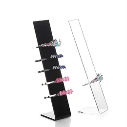 جديد 1 مجموعة 5 PCs Hairclip Stand حامل الشعر مجوهرات العرض عرض Hairband Shelf المجوهر