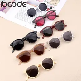 Iboode New Kids Sunglasses 소년 소녀 아기 유아 패션 태양 안경 UV400 안경 아동 음영 선물 선물 Oculos Gafas de Sol328J