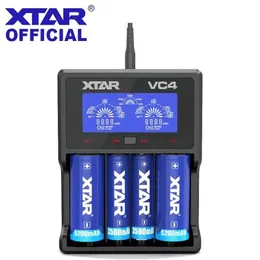 Chargers Xtar VC2 VC4 VC2S VC4S VC8 LCD Şarj Cihazı 14650 18350 18490 18500 18700 26650 22650 20700 21700 18650 Pil