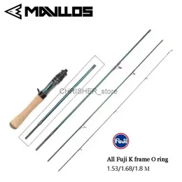 보트 낚시 막대 Mavllose Rancy ul Casting Rod Fast Solid ul 팁 루어 0.6-8g Fuji 가이드 카본 울트라 라이트 송어 회전 막대 잉어 낚시 Rodl2312223