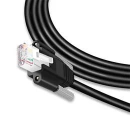 Industrial camera CCD gigabit network cable High flexible drag chain shield with screw fixed dynamic network cable