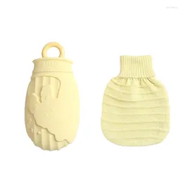 Water Bottles Silicone Bottle With Cover 3D Cartoon Animal Injection Bag Ice Pack For Adults Kids