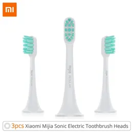 Tandborste 100% Xiaomi Mijia Electric Tooth Brush Head 1 PCS3PCS för T300T500 SMART AKOUSTIC Clean Toothbrush Heads 3D Brush Head Combines