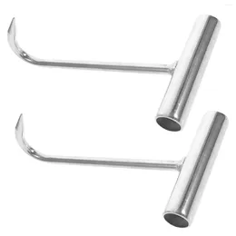 Kitchen Storage T Hook Meat Hooks With Short Handle Butcher Use