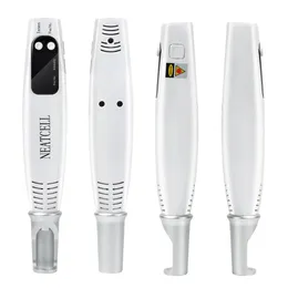 Maschine Picosekunden Laser Stift Narbe Entfernung Spot schwarzer Punkt Nevus Haut Tag Tattoo Sprockle Entfernung Körper Blau Rotlicht Instrument