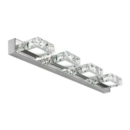 Lambalar Modern Kristal Led Ayna Işıkları Yaratıcı Moda Banyo Tuvalet Duvar Sconces Soyunma Odası Duvar Lambası