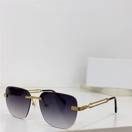 Nowy projekt mody Motyl Kształt Okulary przeciwsłoneczne 40048 Bezpośrednie rama podwójne świątynie liny morskie Proste i popularne styl Outdoor Uv400 Ochronne szklanki