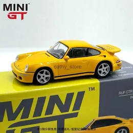 Electric/RC Car TSM MINI GT 1 64 RUF Luff CTR Classic Modified Sports Car Simulation Alloy Car Model 358 #L231223