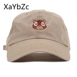 Ball Caps Kanye West ye orso papà adorabile berretto da baseball estate per uomini donne snapback unisex rilascio esclusivo hip hop hot style hat j231223