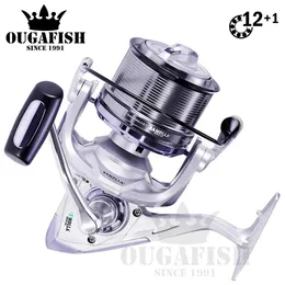 Reels 2021 Metal Spinning Fishing Reel Drag 25kg Saltwater Trolling Surf Spoon Carretilha De Pesca Accessories Carp Moulinet 12+1bb