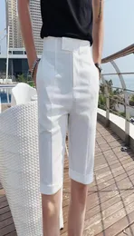 Solid Color Business Kleiderhose 2021 Britische Sommermänner Kurz lässig Slim Suits Shorts Streetwear Kleidung Halbmänner039S6754900