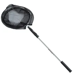Accessories Elenxs Extendable Aluminium Alloy Fishing Net Foldable Head Collapsible Telescopic Pole Handle Brail
