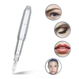 Machine Permanent Makeup Hine Tattoo Pen with Needles Tattoo Pen Gun Eyebrow Lip 3d Microblade Tatto Gun Set