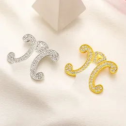 Spettame oro di lusso Nuovo Brand Charm 925 Spille placcate in argento Classic Style Birthday Birthday Pins di alta qualità Spetti da regalo per ragazze e ragazzi