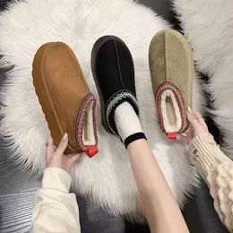 Tasman Slippers Designer Sapatos Men Slipper austrália Tazz Slippers Designer Slides Women Boots Snow Chestnut Shoes MULES LOOL BOTAS DE PELO QUENTE