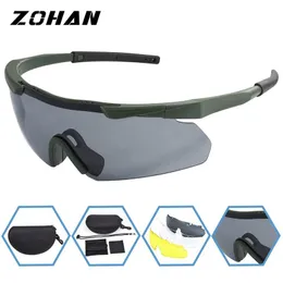 Gafas de sol Zohan 3 uds, gafas polarizadas para ciclismo, gafas deportivas para montar, gafas para bicicleta al aire libre para hombres y mujeres, gafas de sol para bicicleta de montaña Uv400