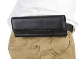 الهاتف المحمول PU Leather Case Bag for iPhone Pro Max Plus Samsung Galaxy S8 Plus الحافظة مع غطاء مشبك حزام Universal 6965160