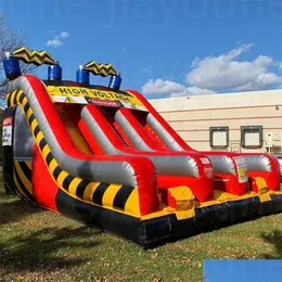 Outdoor Games Activities Childrens High Air Dry Slide Inflatable Toy Made Of Lead- Material From Game Factory Send By Ship Drop De Dhvhf