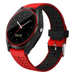 Saatler Sovo SG08 V9 Kamera ile Kamera Bluetooth Smartwatch Sim Kart Kol saati Android Telefon Giyilebilir Cihazlar PK DZ09 A1 GT08