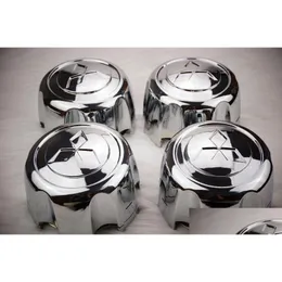 ホイールカバー4PCS/ロットMB816581 92-04 Mitsubishi Montero Sport Hub Center Cap New Shogun Pajero Challenger Delia L200 L400 110 mmドロップDHJV8