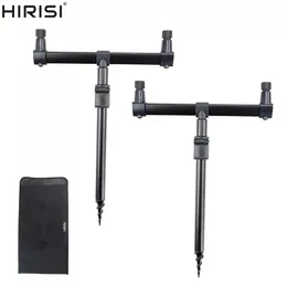 Combo Carp Fishing Tackle Rod Pod Set with Bag 2pcs Bank Sticks and Buzz Bars Fishing Rod Holder