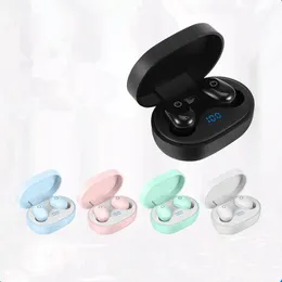 Earphones New DT8 Touch Bluetooth Headphone Binaural English Trans TWS5.0 Custom Power Display Headsets dhl free