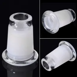 Glasadapterkontakt Downstem SLIT DIFFUSER HOOSH DOWN DOW Pipe 10mm Kvinna till 14 mm Male Glass Reducer Low Profile Adapters för bongs Vattenrör DAB RIGS