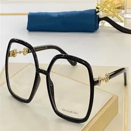 0890 Nya modeögonglasögon för kvinnor Vintage Square Frame Populär toppkvalitet kommer med Case Classic 0890S Optical Glasses207U