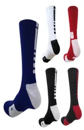 Calzini da calcio da uomo Basket Basketball Long Knee Athletic Socks Elite Fashion Sports Sports Running calzini calcini non colpita Hosiery YF3101122